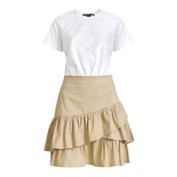 Veronica Beard Noha Tiered Mini Dress - Picture 4 of 8